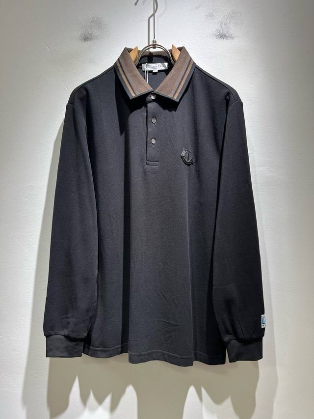 Di*R Dijia 2025 Autumn/Winter New Men's Polo Shirt, a simple solid color fashion