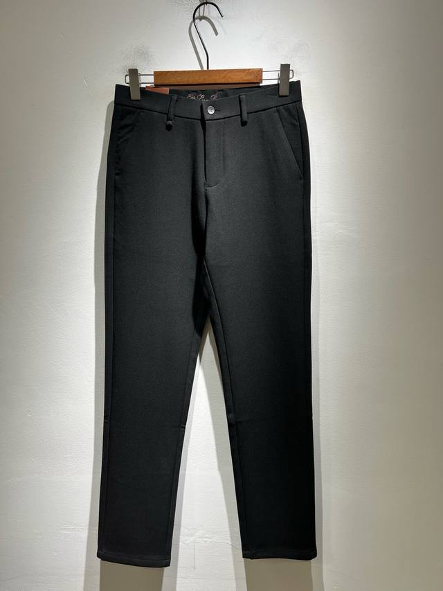 Loro Piana 2025 Autumn/Winter New Men's Fashion High-End Cashmere Casual Trouser