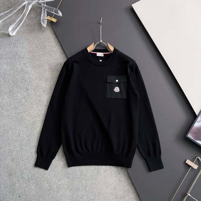 Moncle* 2025 Sweater, the latest autumn/winter style! High-quality Italian impor