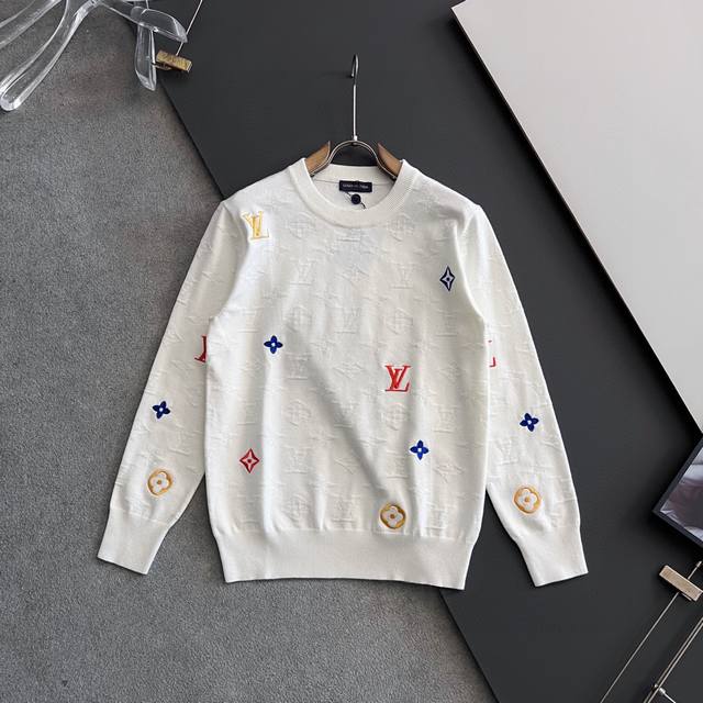 LV* 2025 Sweater, the latest autumn/winter style! High-quality Italian imported