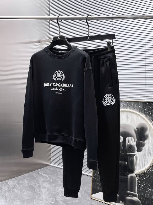 Clothes p Pants p Dolce & Gabbana Dg 2025 Autumn/Winter New Sweatshirt and Casua