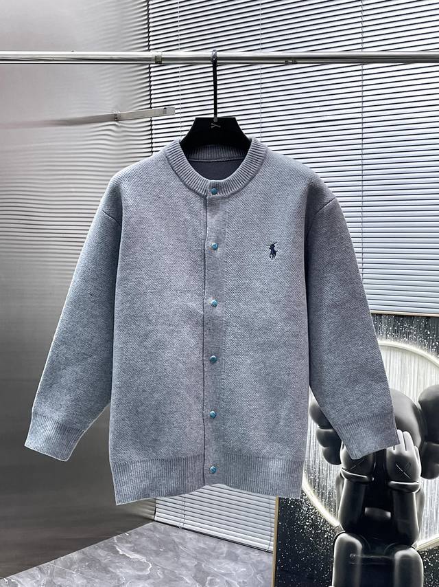 Paul's 2025Ss New Cardigan Long-Sleeve Sweater Wool Sweater Base Layer, High-En