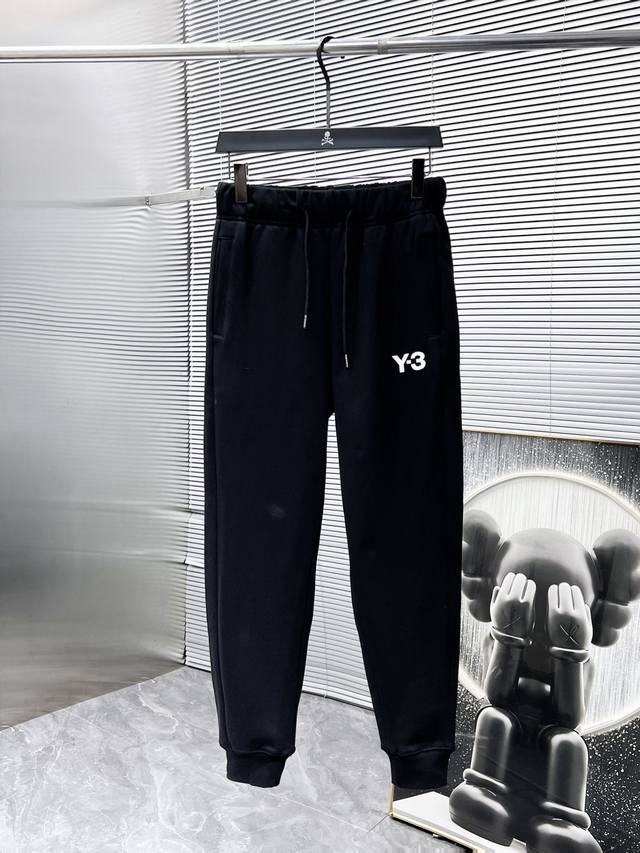 Y3 2025 New Style Casual Straight Leg Pants, High-End Version! Made with custom-