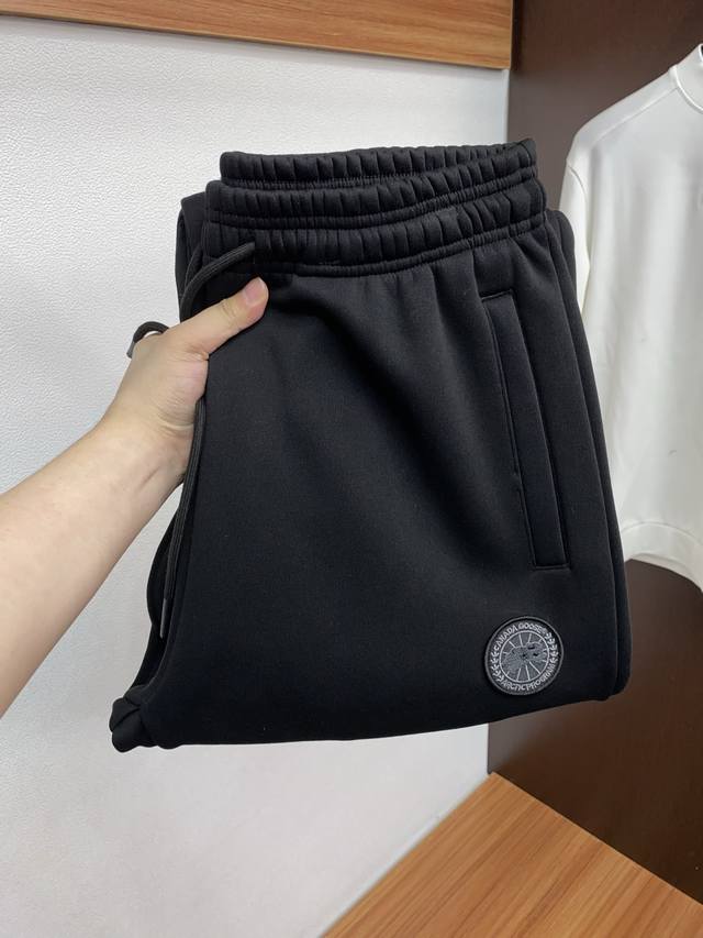 Canada Goose 25S Autumn/Winter New Men's Craft Casual Pants. Custom Pure Cotton