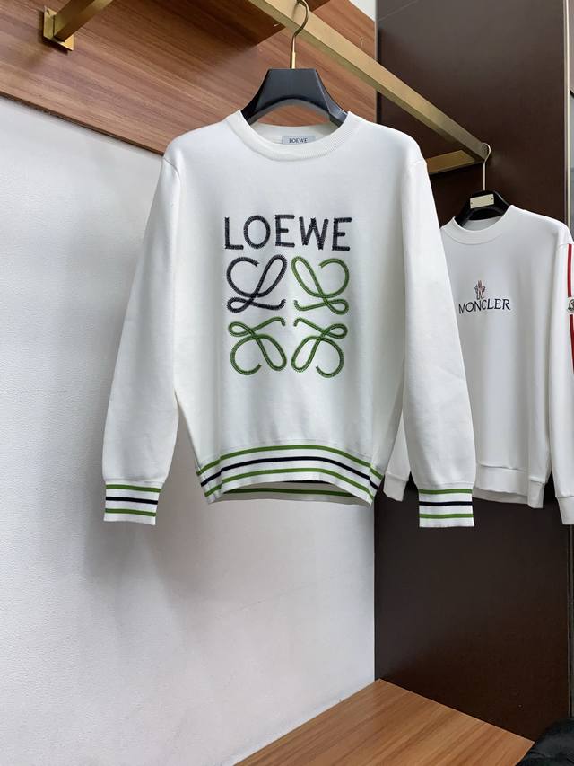 Loewe 2025 Autumn/Winter Newest Crew Neck Sweater, a best-selling item also avai