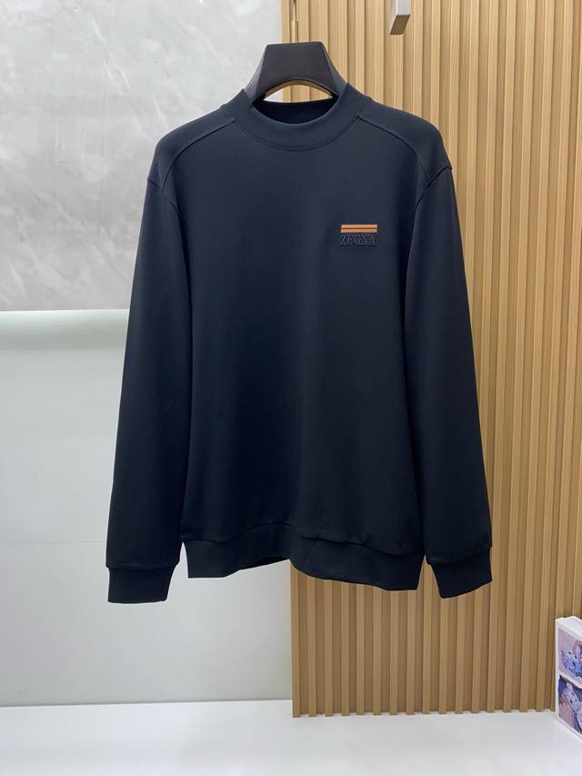Zegna 2025 Autumn/Winter Aw New Arrival: Stylish and Casual Thick Long-Sleeved