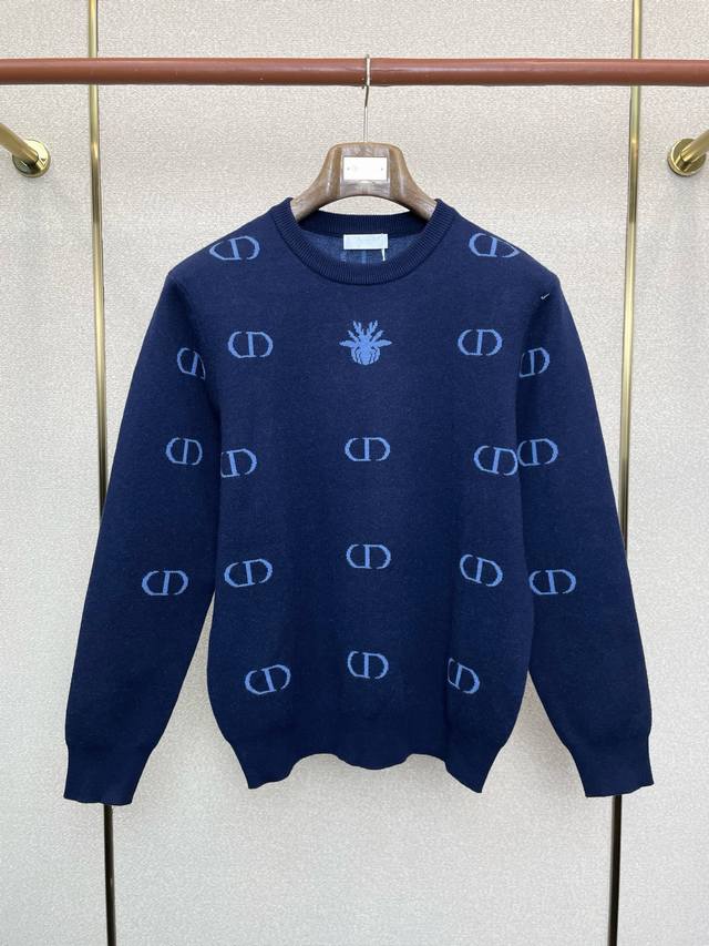 Dior Exclusive New Original Men's Casual Sweater, High-End Customization, High-V