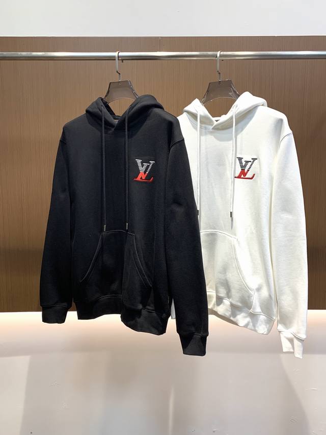 Lv Fleece-lined 25Ss Newest and Top-of-the-line Exquisitely Crafted Hooded Sweat