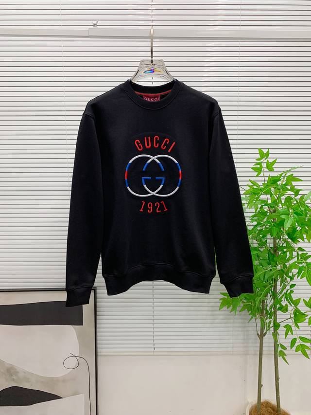 Gucci 25Ss Newest and Highest Quality Crew Neck Sweatshirt, Exquisite Craftsmans