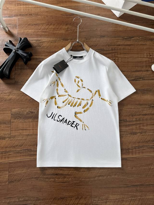 Arc'teryx 2026 Spring/Summer New Cotton Crew Neck Short Sleeve T-Shirt, Hand-pa