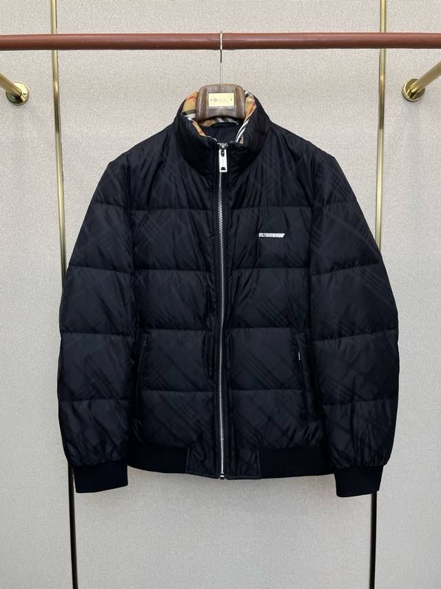 Down Jacket - Exclusive Burberry Stand Collar Down Jacket. Rarely available thr