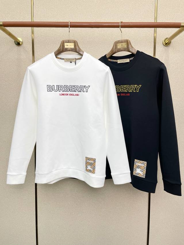 Burberry Exclusive New Original Men's Casual Sweatshirt, High-End Customized Ver