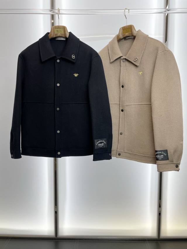 Short Coat - Dior's latest must-have! New original men's wool double-faced wool