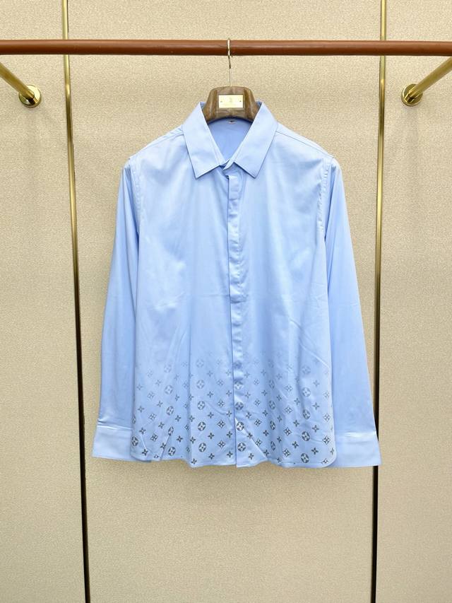 Louis Vuitton is going all out to release this new men's casual long-sleeved shi