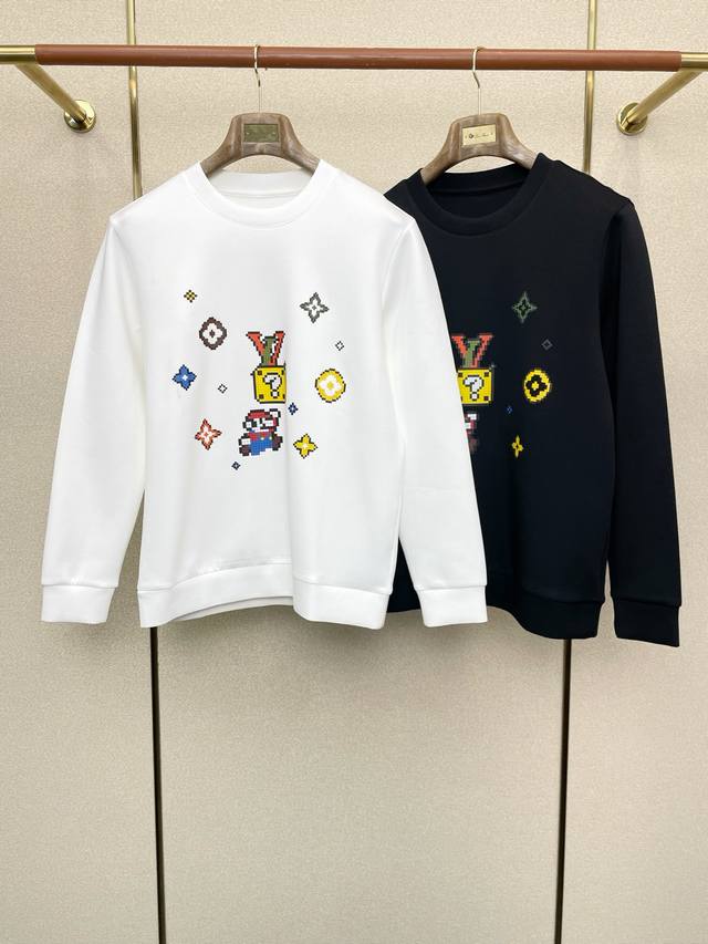 Louis Vuitton is going all out to release this new men's casual sweatshirt! High
