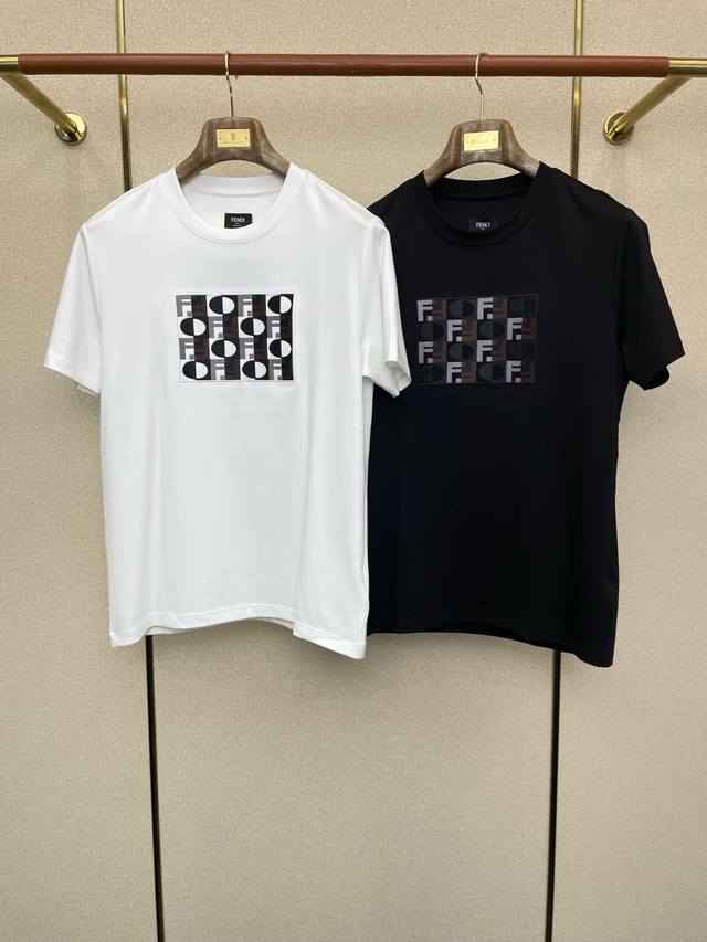 Fendi is going all out to release this new men's casual short-sleeved shirt! Hig