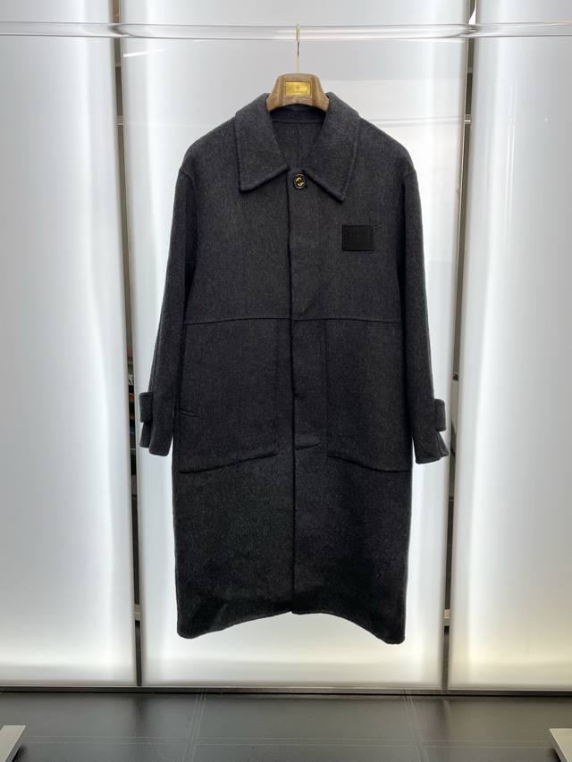 Long Coat - Fendi's latest must-have! New original men's wool double-faced wool