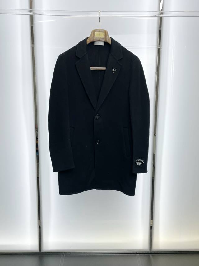 Mid-length coat - Dior's latest must-have! New original men's wool double-faced