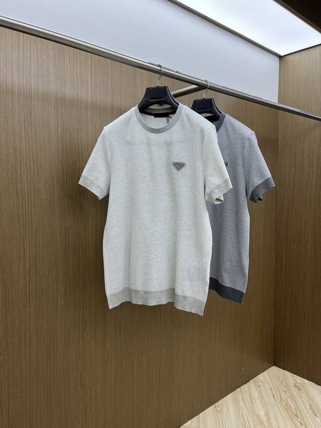 Early Spring PD High-End Custom 26SS Spring/Summer New Round Neck Short Sleeve T