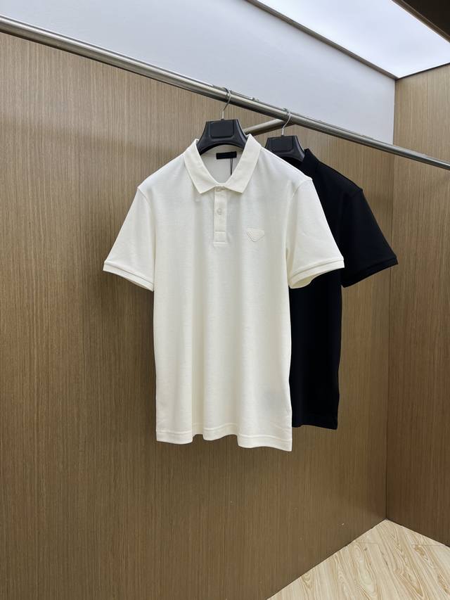 Early Spring PD High-End Custom 26SS Spring/Summer New Polo Short-Sleeve T-Shir