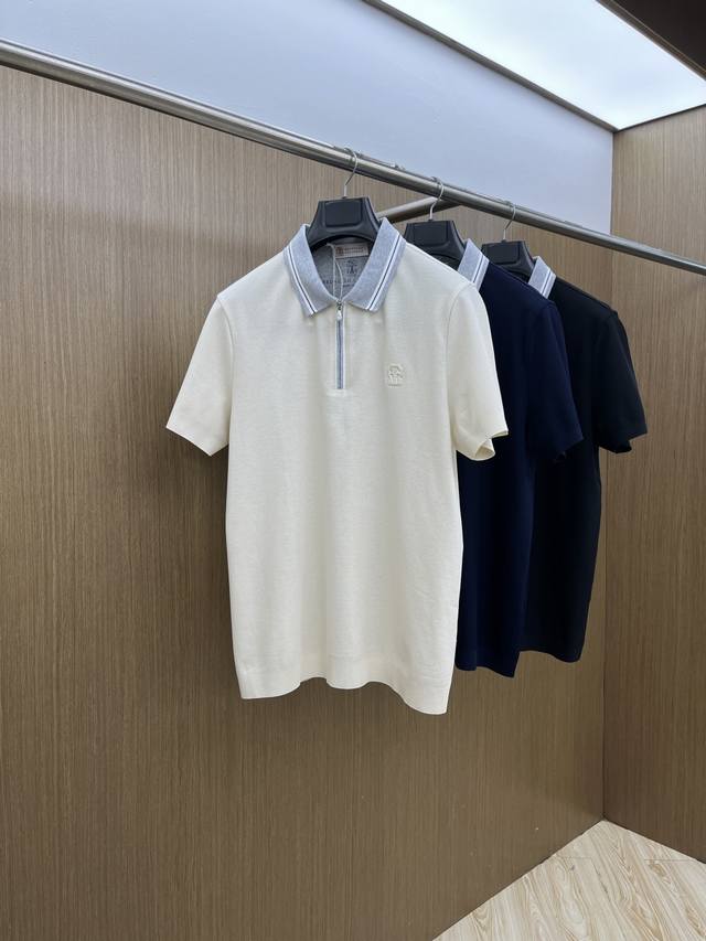 Early Spring Bc High-End Custom 26SS Spring/Summer New Polo Short-Sleeve T-Shir