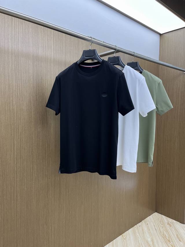 Early Spring Mon 2540 Spring/Summer New Simple Casual Short-Sleeve T-Shirt. Made