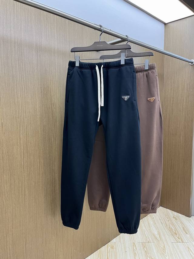 Autumn/Winter Exclusive New Casual Pants, Fleece-Lined and Thickened, High-End V