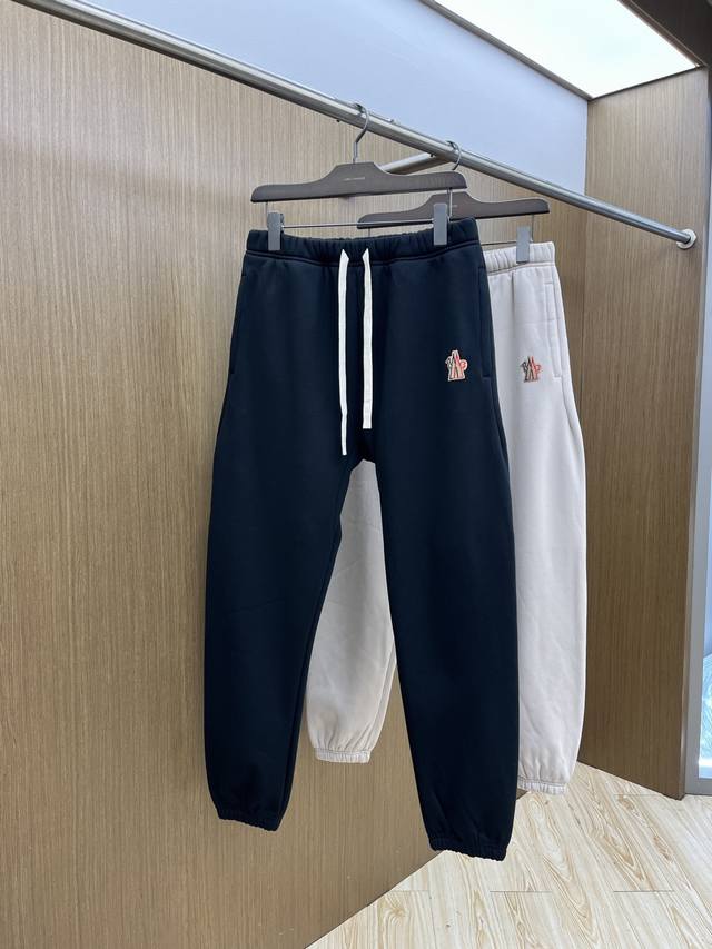 Autumn/Winter Mon Exclusive New Casual Pants, Fleece-Lined and Thickened Premium