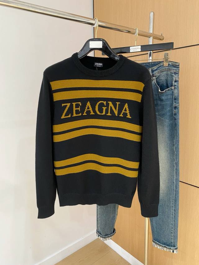 Zegna 25Ss Autumn/Winter New Arrival Sweater - Exclusive Deal! Imported origina