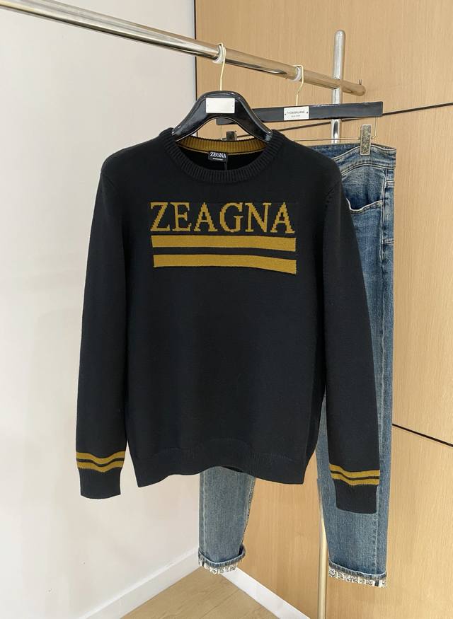 Zegna 25Ss Autumn/Winter New Arrival Sweater - Exclusive Deal! Imported original
