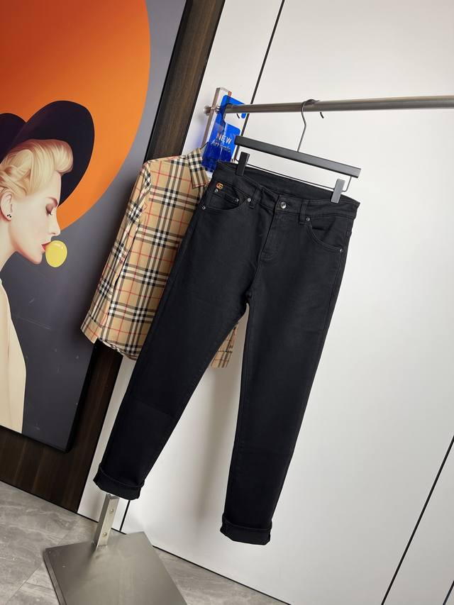 Gucci 2025 Fall/Winter New Arrival Thin Fleece Lined Jeans, Original Quality, Hi