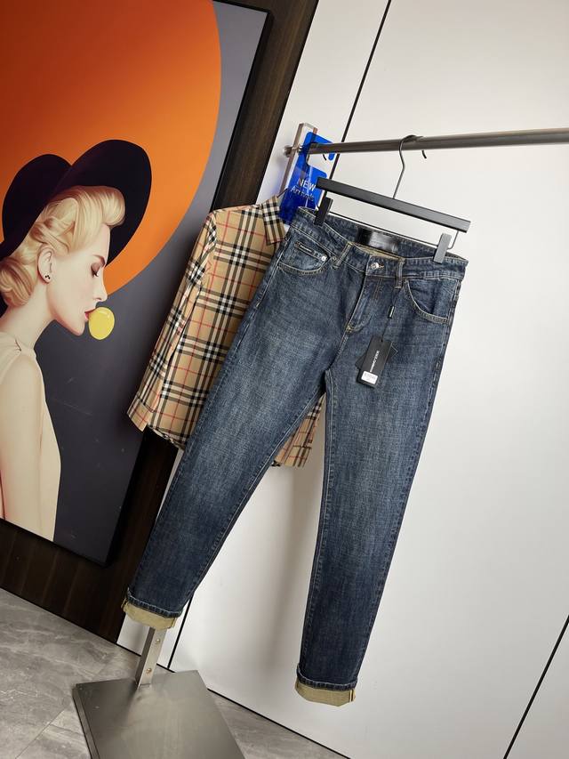D&G 2025 Autumn/Winter New Arrival Original Single-Piece Jeans, Original Hardwar