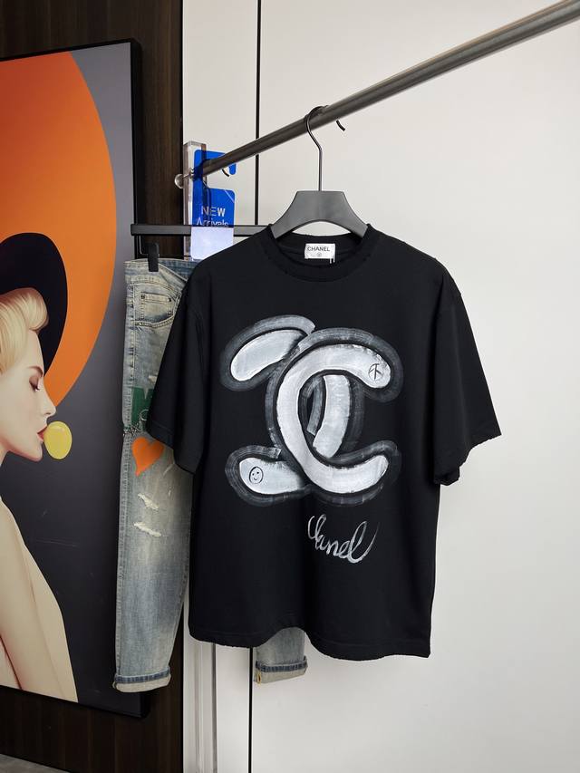Chanel 2026 Spring/Summer New Arrival Short-Sleeve T-Shirt, Original Print, All