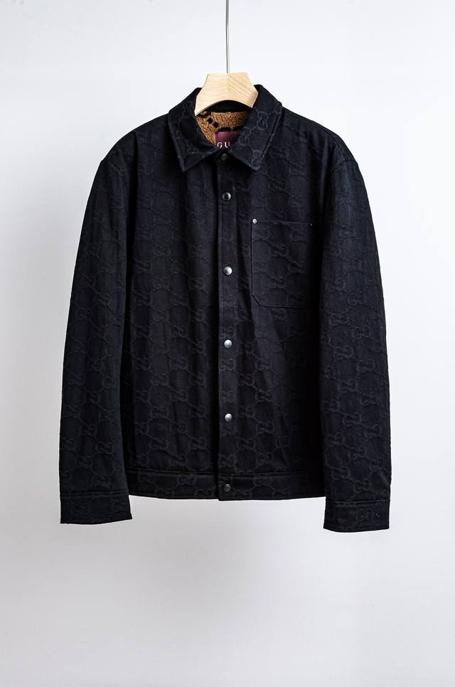 Gucci Double G Jacquard Lapel Jacket # A must-have item for men's and women's ev