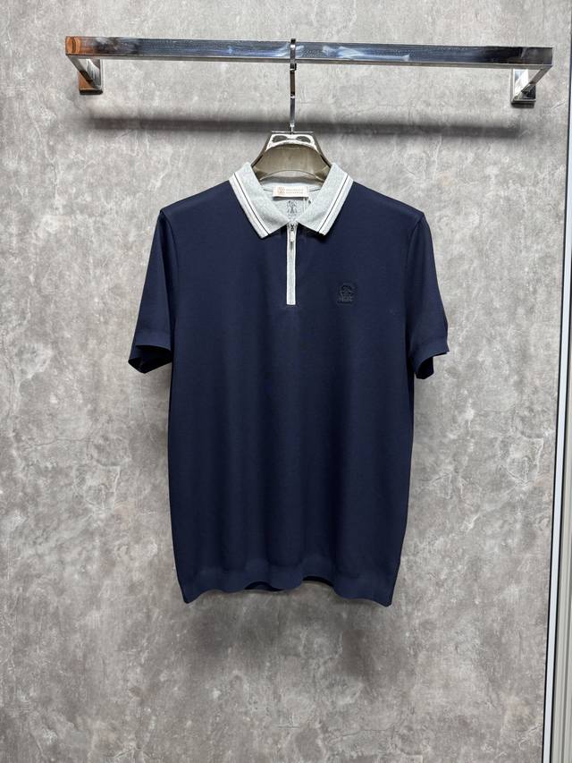 New Arrival 26Ss Bc Spring/Summer New Polo Shirt. Original Custom Fabric: Impor
