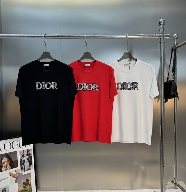 Top-tier style! Dior 25S new modal T-shirt. The season's must-have style. Featu