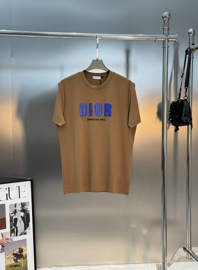 Top-tier style! Dior 25S new modal T-shirt. The most stylish item this season.