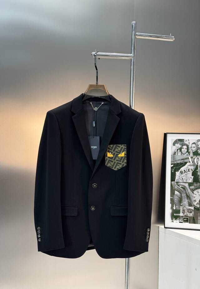 Fend* New Casual Suit Jacket - Highly Recommended by Foreign Trade Companies! Ex