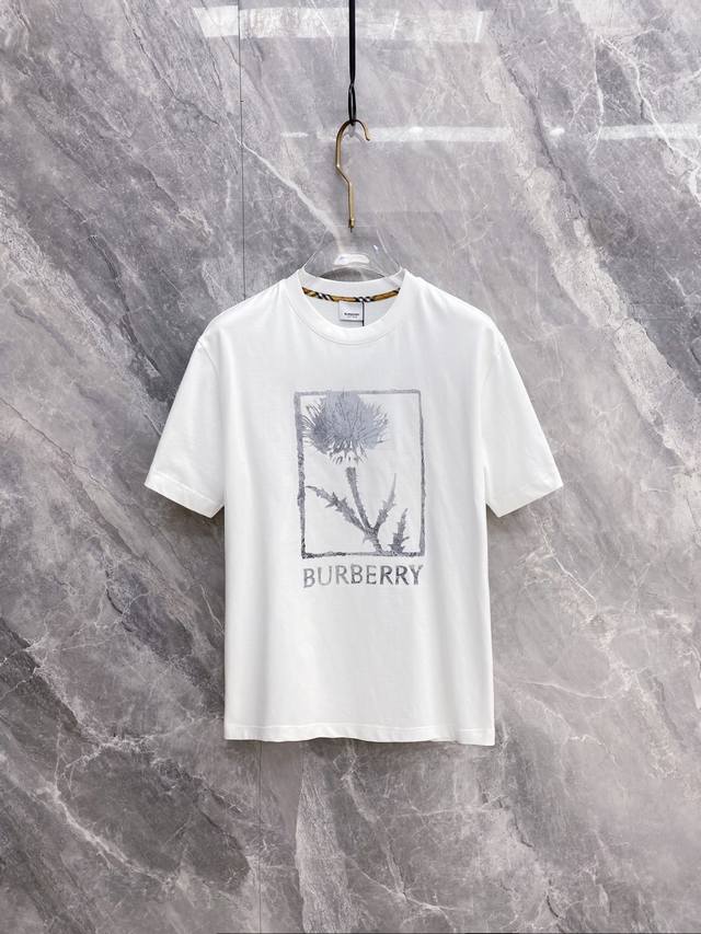 Burberry 2026 Spring/Summer New Arrival - Latest Short-Sleeve Crew Neck T-Shirt,