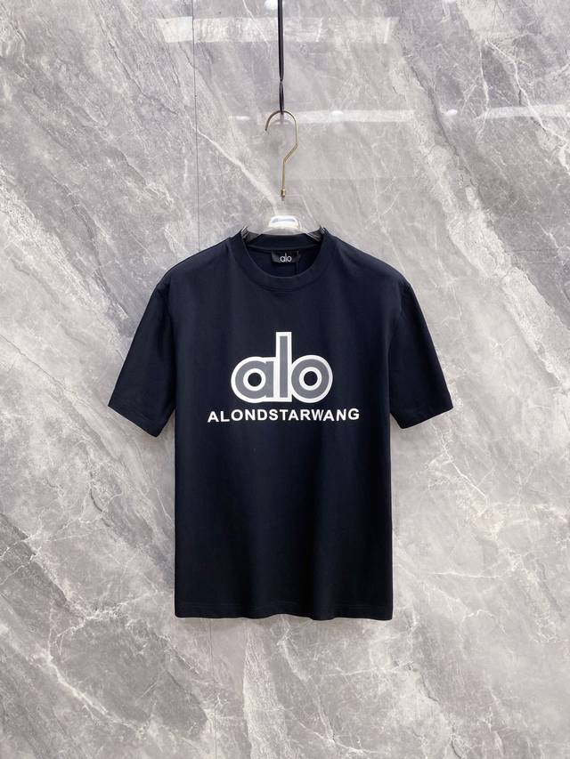 Alo 2026Ss Spring/Summer New Arrival - Latest Short-Sleeve Crew Neck T-Shirt fro