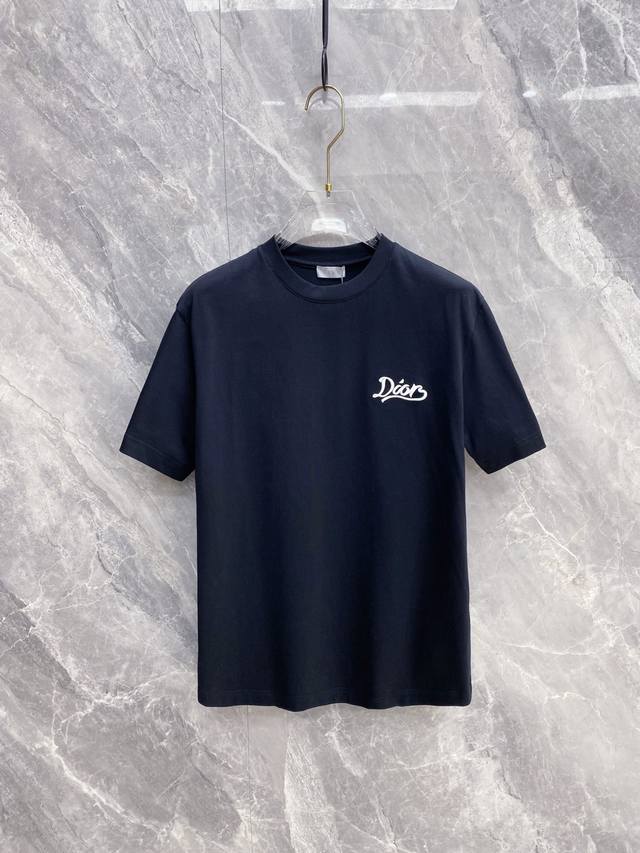 Dior 2026 Spring/Summer New Arrival - Latest Short-Sleeve Crew Neck T-Shirt, Hig