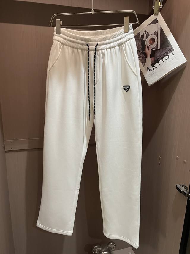 prad 2025 Autumn/Winter Newest Casual Pants with Fleece Lining for Extra Warmth!