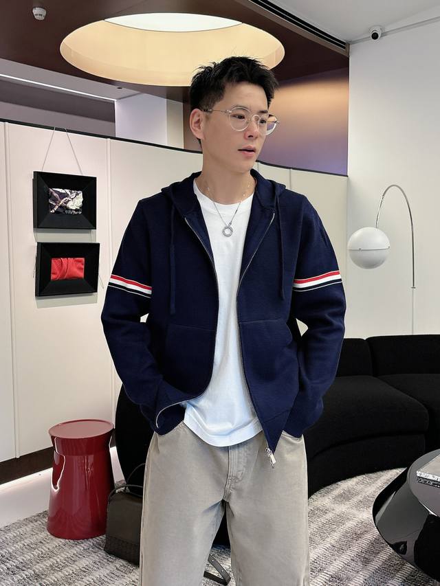 Tb 2025 Autumn/Winter New Arrival Wool Blend Cardigan Sweater, Original Quality,