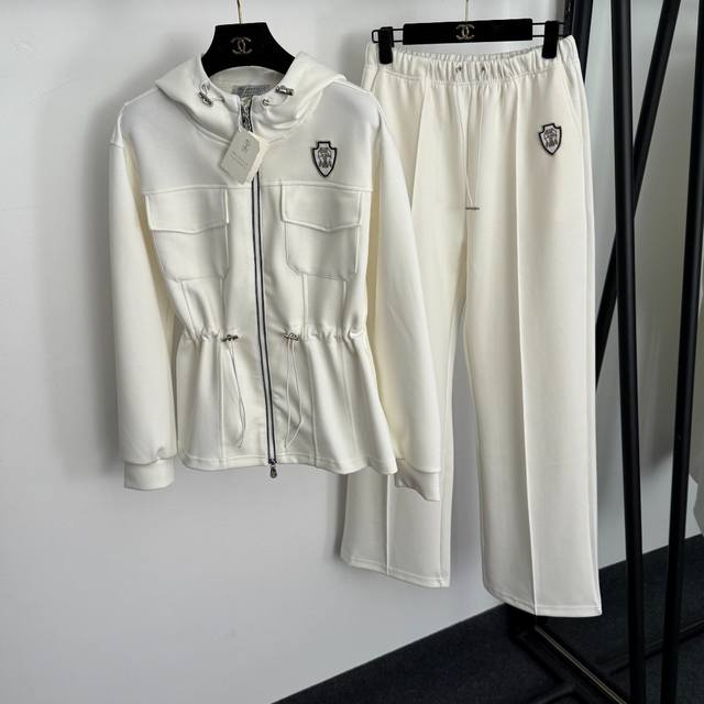 Style No. 20258295 Brunello Cucinell*Bc New Tracksuit, Badge Embroidered Double