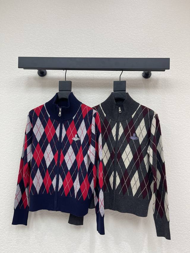 Vivienewestwoo*Vivienewestwoo 2025 Autumn/Winter New Arrival: Diamond Pattern St