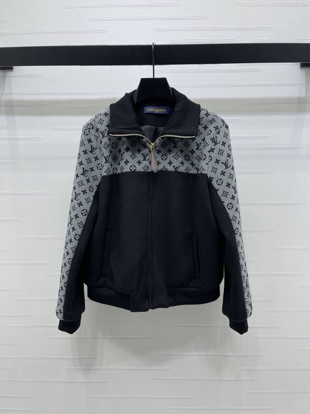 New Arrival! High-end Louis Vuitton 2025 Autumn/Winter Collection! Lapel zip-up