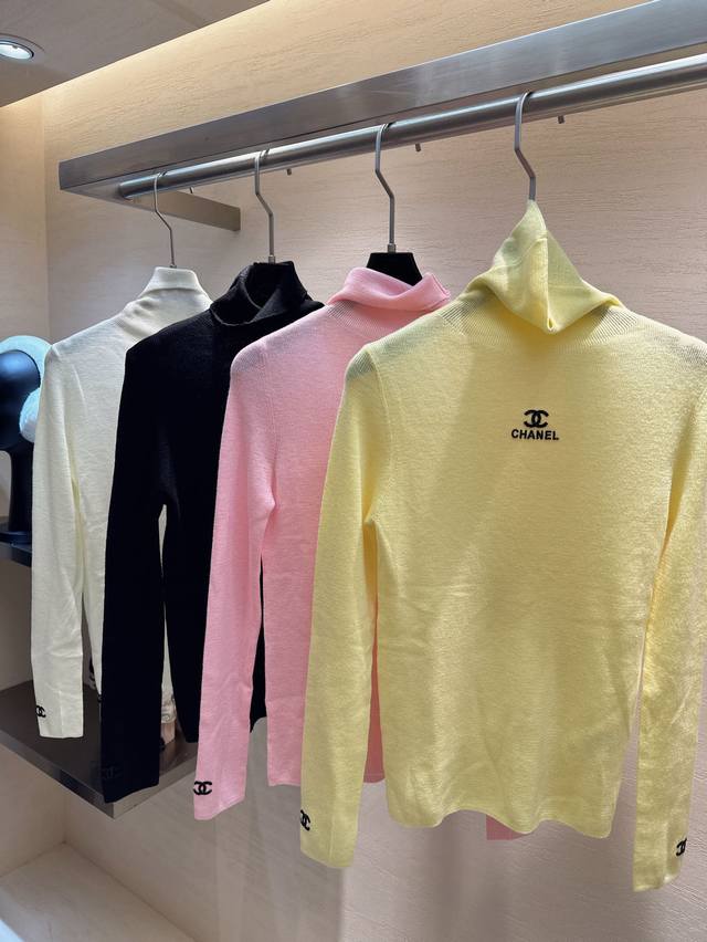 Chane* Rhinestone Logo, Ultra-fine Merino Wool Base, Super Soft and Comfortable,