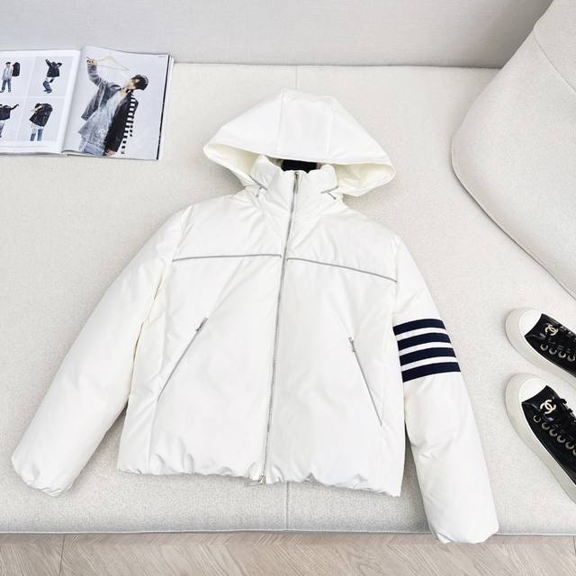Exclusive item~ Tb 25Ss Autumn/Winter Newest Hooded Puffer Jacket This jacket tr