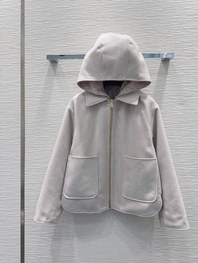 Fend*2025Fw New wool coat, double-sided, classic and stylish, exuding confidence