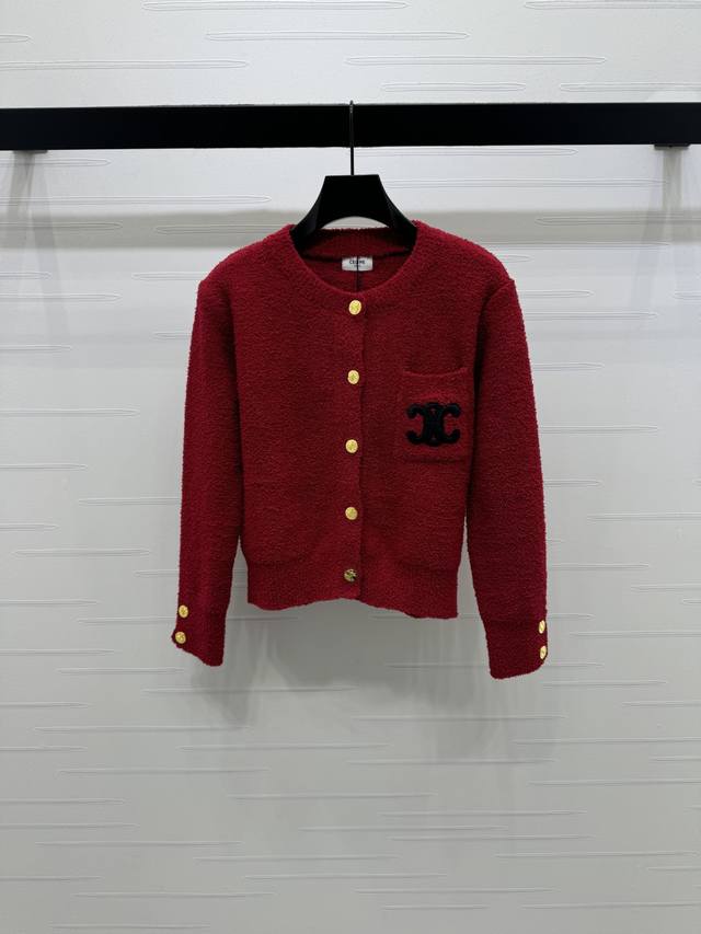 New Arrival! High-Quality Original Celin 2025 Autumn/Winter Collection! Knitted